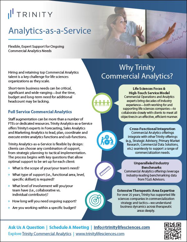 Analytics-as-a-Service Brochure cover